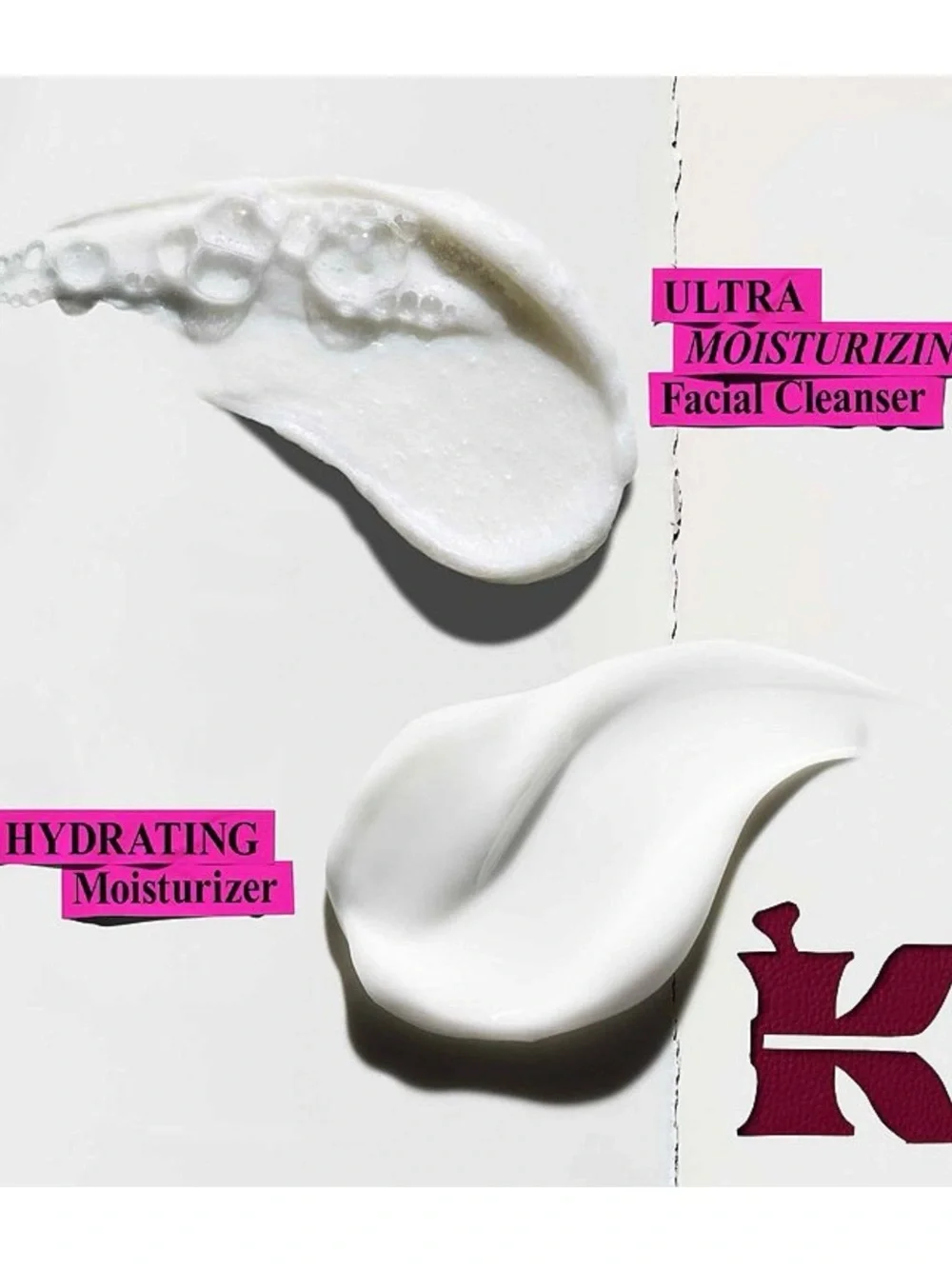 Kiehl's White Ultra Facial Barrier-Hydrating Cleanser & Cream Duo